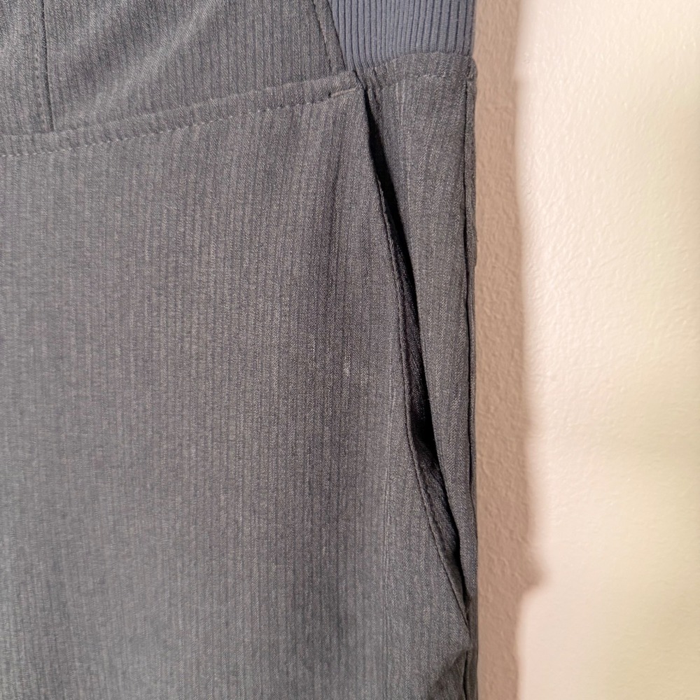 Athleta Wide Leg Stretch Lightweight Charcoal‎ Pants (10) Athleisure Casual - Picture 8 of 14